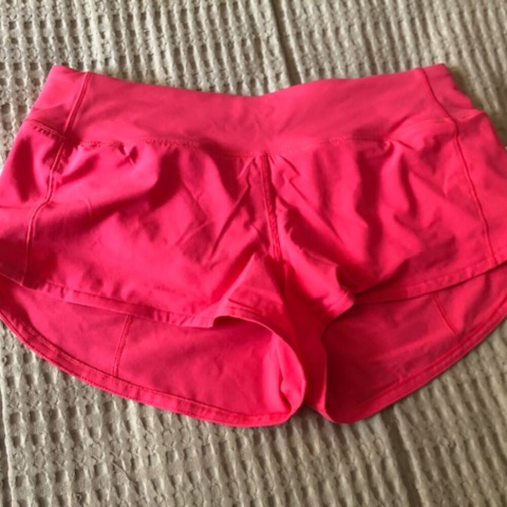 Lulu Lemon Speed Up shorts